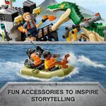 LEGO Jurassic World Baryonyx Dinosaur Boat Escape 76942 Building Kit; Cool Toy Playset for Creative Kids; New 2021 (308 Pieces) - Image 4