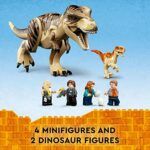 LEGO Jurassic World Dominion T. rex & Atrociraptor Dinosaur Breakout 76948 Building Toy Set for Kids Aged 8 and up (461 Pieces) - Image 5
