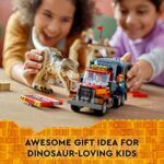 LEGO Jurassic World Dominion T. rex & Atrociraptor Dinosaur Breakout 76948 Building Toy Set for Kids Aged 8 and up (461 Pieces) - Image 6