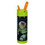 Lightyear Stainless Steel Water Bottle with Built-In Straw ShopDisney
