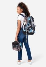 Justice Patterned Backpack Set Blue Floral - Image 6