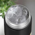 THERMOS FUNTAINER 16 Ounce Stainless Steel Vacuum Insulated Bottle with Wide Spout Lid, Batman - Image 7