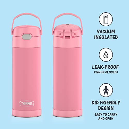 Thermos 16 oz. Kid's Funtainer Plastic Water Bottle w/ Spout Lid -  Dinosaurs 