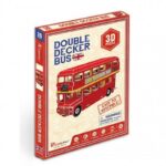 Cubic Fun 3D Puzzle Double Decker Bus 66 Pieces