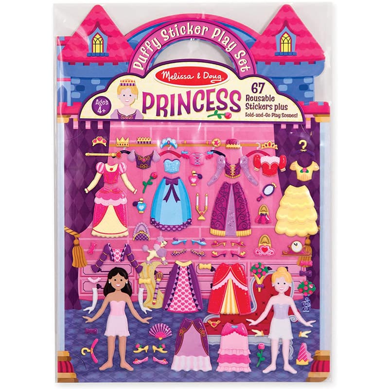 Melissa & Doug Puffy Sticker Play Set - Princess Melissa & Doug Puffy Sticker Play Set - Princess