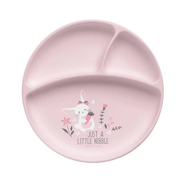 Stephen Joseph Suction Cup Silicone Plate Bunny Stephen Joseph Suction Cup Silicone Plate Bunny