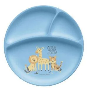 Stephen Joseph Suction Cup Silicone Plate Zoo