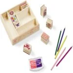 Melissa & Doug Stamp Set Friendship - Image 2