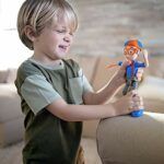 Blippi Talking Figure 22cm Articulated Toy with 8 Sounds and Phrases, Poseable Figure Inspired by Popular YouTube Edutainer , Blue - Image 2