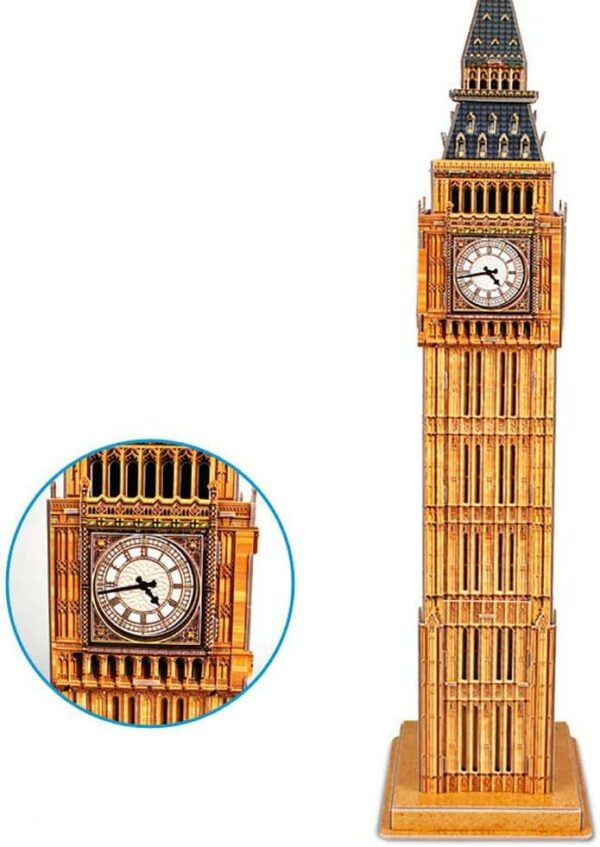 London Big Ben 3D Puzzle 44Pieces Cubic Fun 6 Le3ab Store