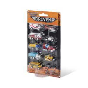 Mini Toy Trucks and Work Vehicles Pocket Fleet 1 10 Pack Driven 2 Le3ab Store