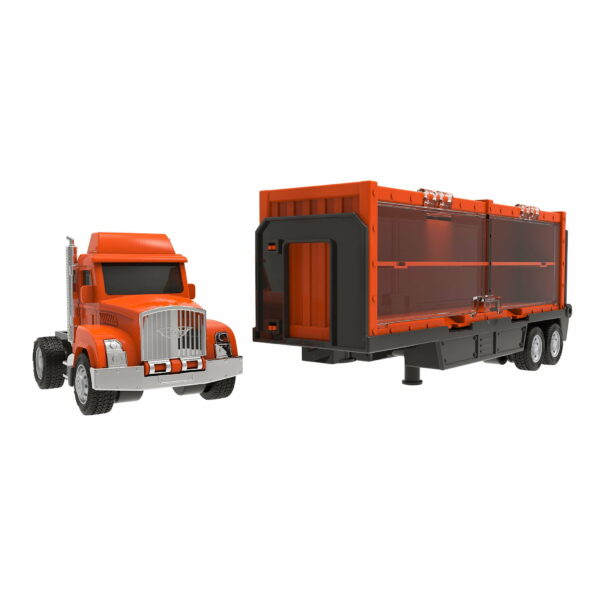 Pocket Transport Mini Toy Car Carrier Truck Orange Driven Le3ab Store