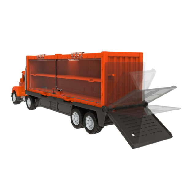 Pocket Transport Mini Toy Car Carrier Truck Orange Driven2 Le3ab Store