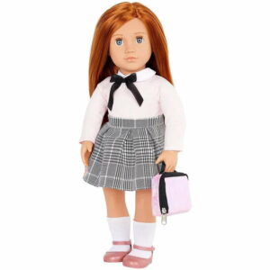 Our Generation Carly with School Lunch Bag 18" Fashion Doll
