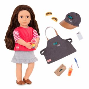 Our Generation Deluxe Food Truck Doll - Rayna