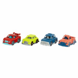 Battat Wonder Wheels, Mini Vehicles Set W/4cars