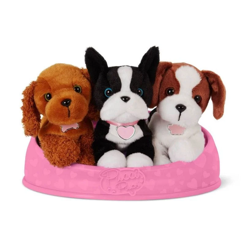 Pucci Pups Adopt-A-Pucci Pup Light Pink Bed Stuffed Animal - Image 4
