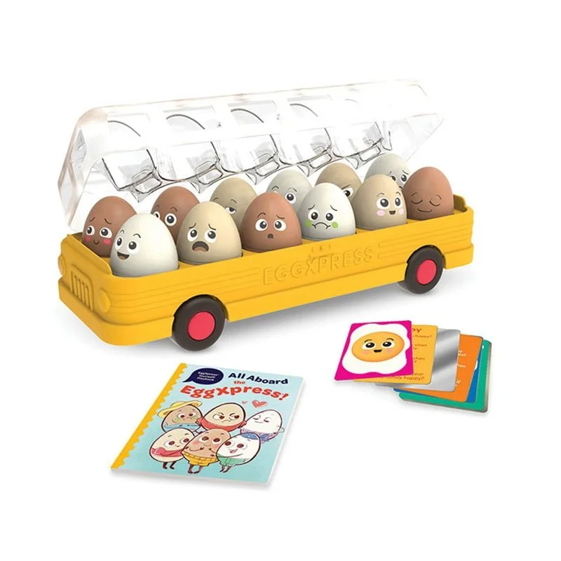 Battat Education EggXpress Yourself! Match & Learn Eggs