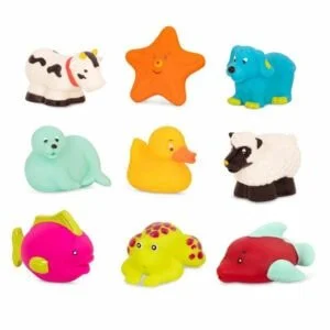 B. Toys Animal Bath Squirts - Squish and Splash Duck