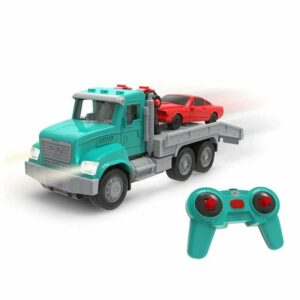 Driven - R/C Micro Tow Truck - Small Toy Truck with Remote Control & Toy Car