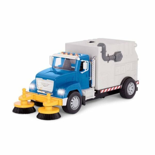 Driven – Large Toy Truck with Movable Parts – Street Sweeper
