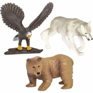 Terra Forest Animals – Wolf, Bear, Eagle