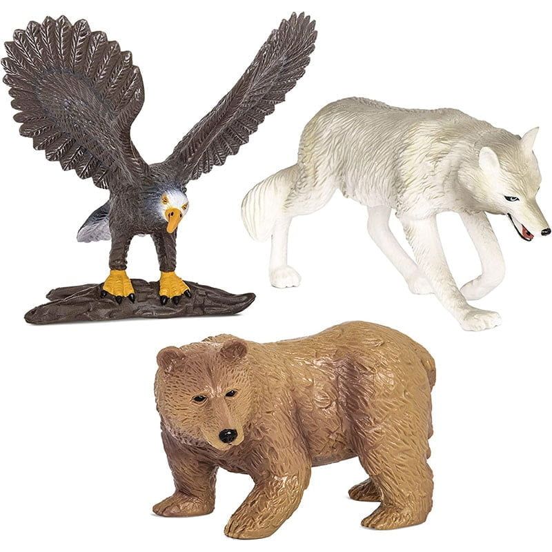 1 Terra Forest Animals – Wolf, Bear, Eagle
