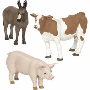 Terra Farm Animals (Donkey Cow Pig)