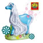 SES Creative Glitter And Hair Horse Plaster Casting And Painting Kit - Image 4
