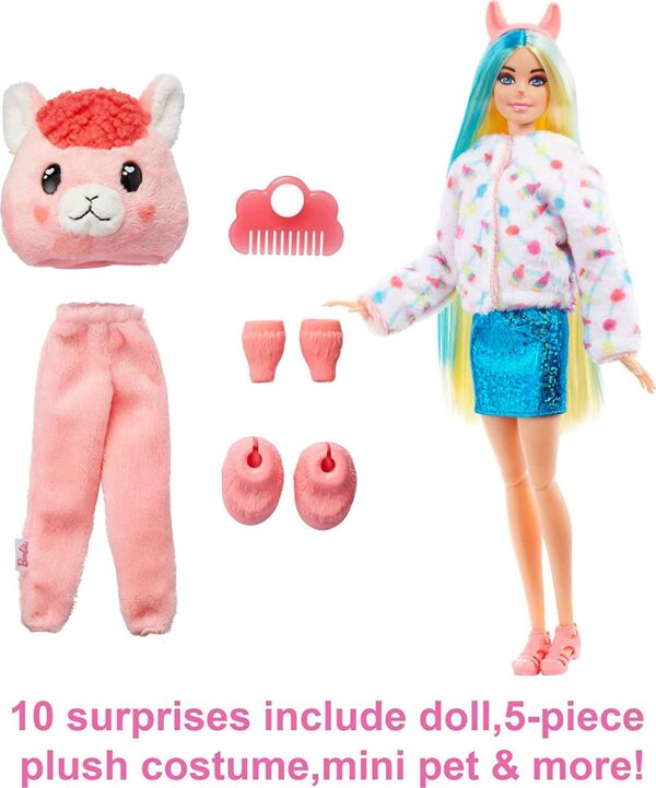 Barbie Doll Cutie Reveal Llama Fantasy Series Doll 4 Le3ab Store
