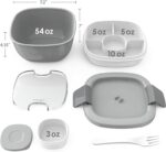 Bentgo Salad – Stackable Lunch Container with Large 54-oz Salad Bowl, 4-Compartment Bento-Style Tray for Toppings - Image 7