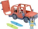 Bluey & Friends Bluey Heeler 4WD Family Vehicle Playset - Image 4