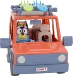Bluey & Friends Bluey Heeler 4WD Family Vehicle Playset - Image 7