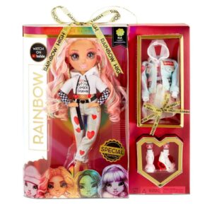 Rainbow High Kia Hart Fashion Doll Love Heart w/ 2 Mix & Match Outfits