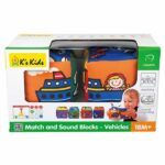 Ks Kids Match/Sound Blocks - Vehicles - Image 4