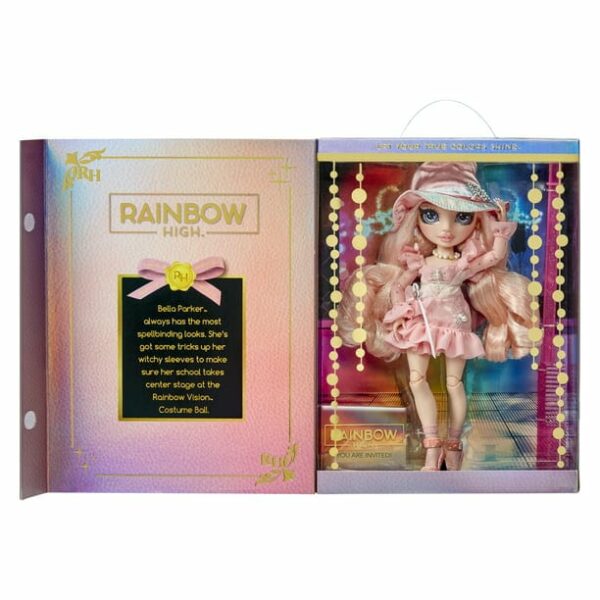 rainbow vision costume ball rainbow high bella parker pink fashion doll 1 Le3ab Store