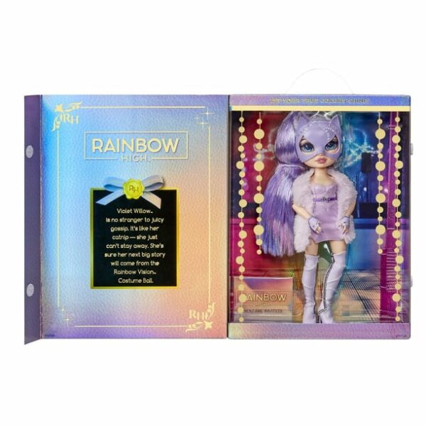 rainbow vision costume ball rainbow high violet willow purple fashion 2 Le3ab Store
