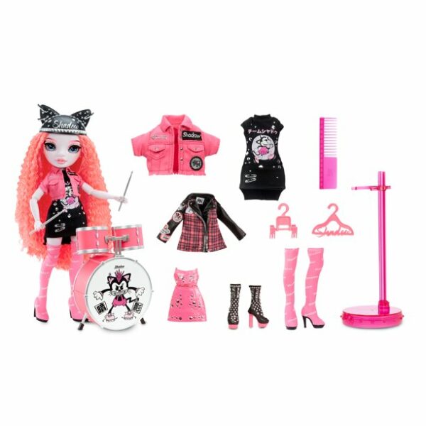 rainbow vision shadow high neon shadow mara pinkett neon pink fashion doll 3 Le3ab Store