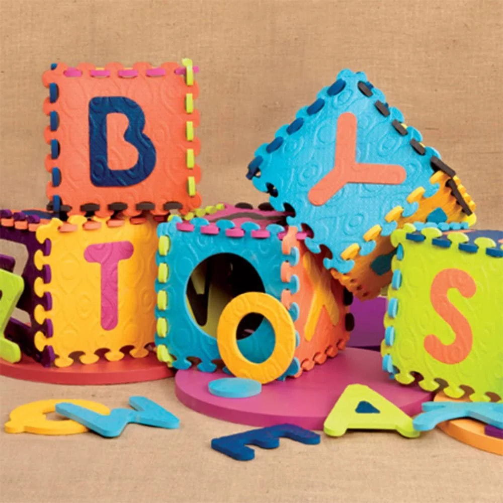 26 Alphabet Floor Tiles Beautifloor (200PPM) B.Toys - Image 3