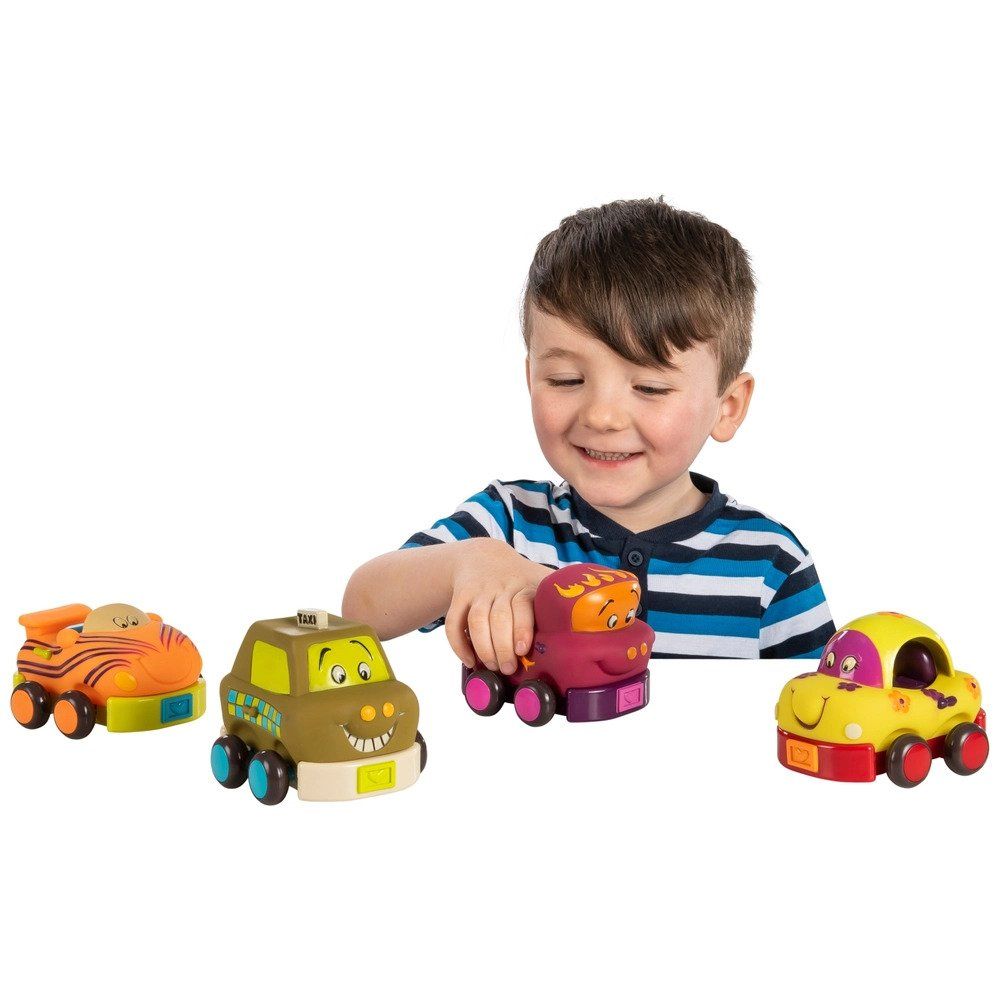 B. Toys Wheee-is, Soft Push Cars 1 B. Toys Wheee-is, Soft Push Cars