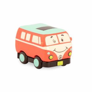 B.Toys Mini Wheee-Ls! Pull-Back Van Toy Pull-Back Groovy Patootie