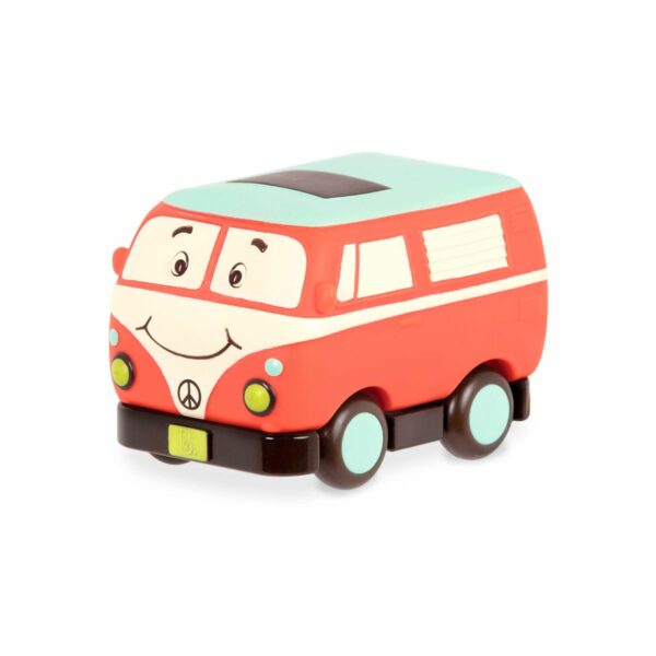 B.Toys Mini Wheee Ls Pull Back Van Toy Pull Back Groovy Patootie Le3ab Store