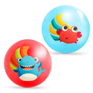 Crab & Shark Bouncy Balls Bouncin’ Around B.Toys