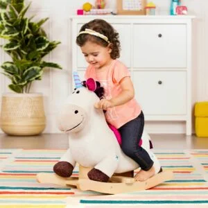 Dilly-Dally Unicorn Rodeo Rocker B.Toys