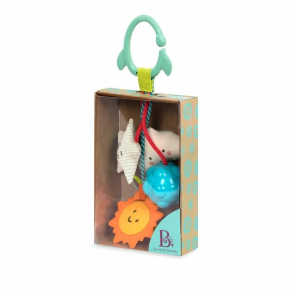 Dreamy Rattle Sensory Baby Toy B.Toys 3 لعب ستور