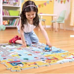 Foam Floor Puzzle Whimsy Land B.Toys