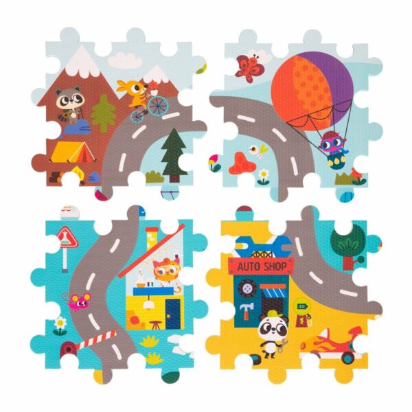 Foam Floor Puzzle Whimsy Land B.Toys 2 Le3ab Store