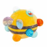 Fuzzy Buzzy Bee Sensory Plush Toy B.Toys - Image 5