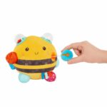 Fuzzy Buzzy Bee Sensory Plush Toy B.Toys - Image 2