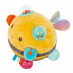 Fuzzy Buzzy Bee Sensory Plush Toy B.Toys - Image 4